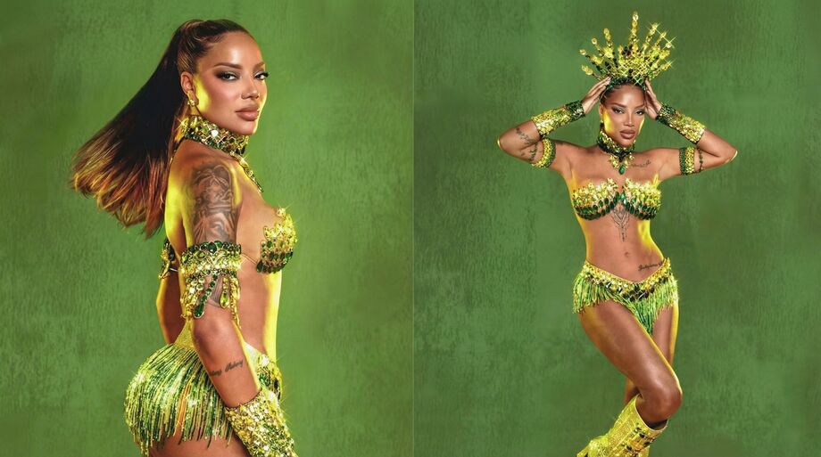 Ludmilla comanda o megabloco Fervo da Lud no centro do Rio