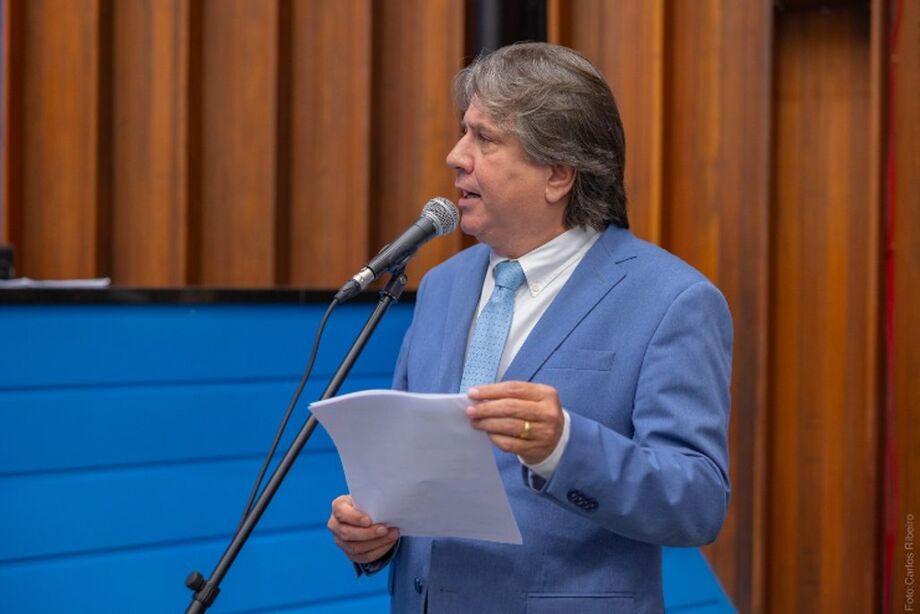 O deputado estadual Caravina.