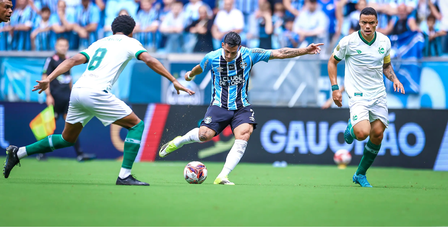 Grêmio e Juventude empatam na Arena e deixam semifinal aberta.