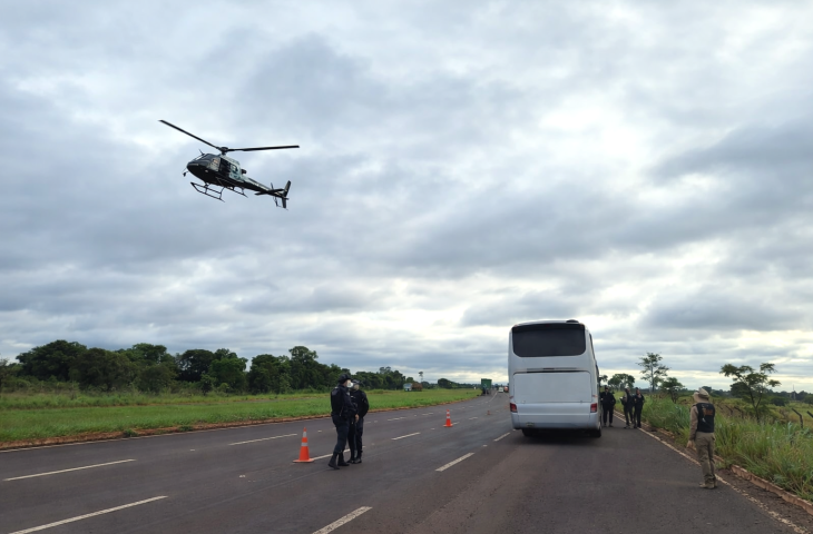 Operação Carnaval Seguro reforça fiscalização do transporte rodoviário em Mato Grosso do Sul