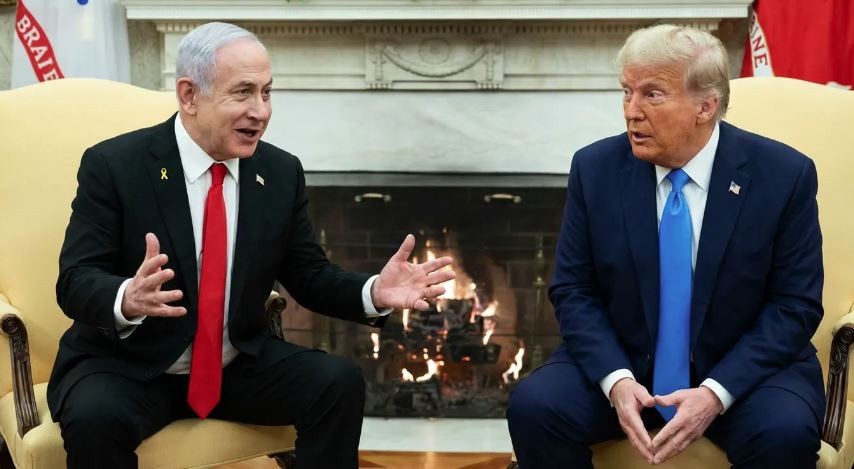 Trump e Netanyahu se reúnem em Washington em meio à pressão dos EUA sobre o Irã.
