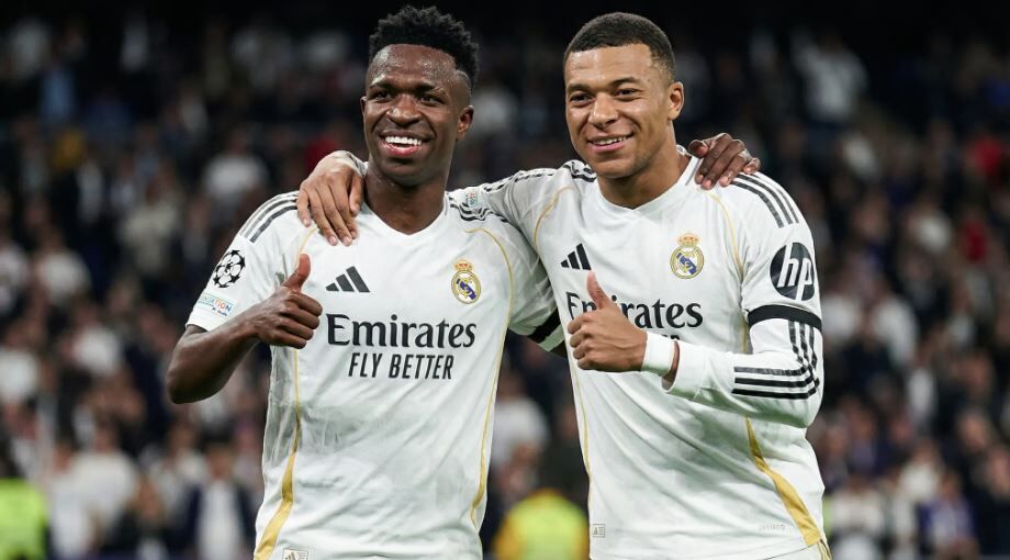 Vini Jr. e Mbappé reuniram o elenco do Real Madrid em jantar antes de confronto decisivo na Champions.