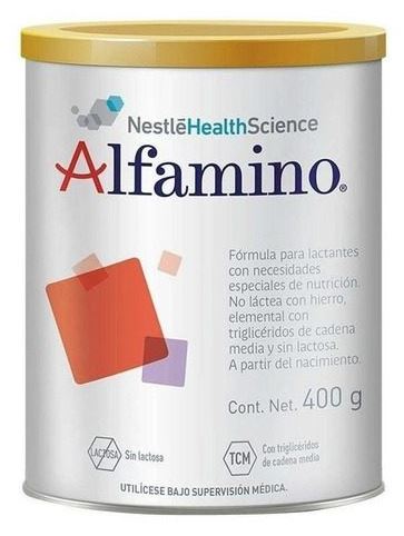 Anvisa suspendeu 10 lotes da fórmula infantil Alfamino 400g após detectar níveis elevados de selênio e iodo.