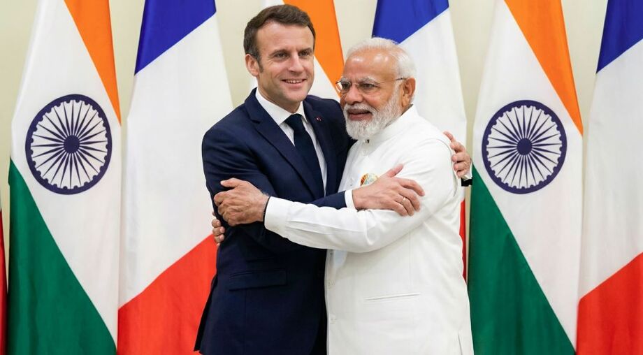 Macron e Modi anunciam nova fase da parceria estratégica entre França e Índia.