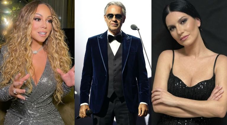 Mariah Carey, Andrea Bocelli e Laura Pausini estão entre as atrações da abertura dos Jogos de Inverno 2026