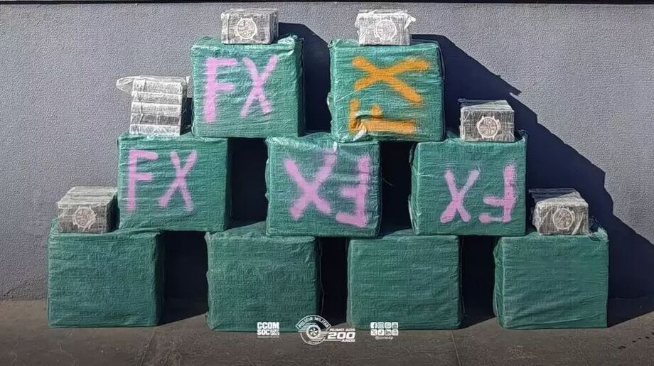 Carga de 325 quilos de cocaína que saiu de MS foi interceptada em Araraquara (SP) durante a Operação Impacto.