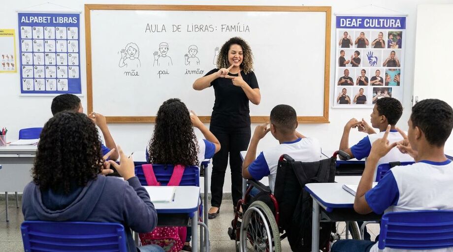 Câmara de Campo Grande oferece curso gratuito de Libras com 30 vagas abertas à comunidade.