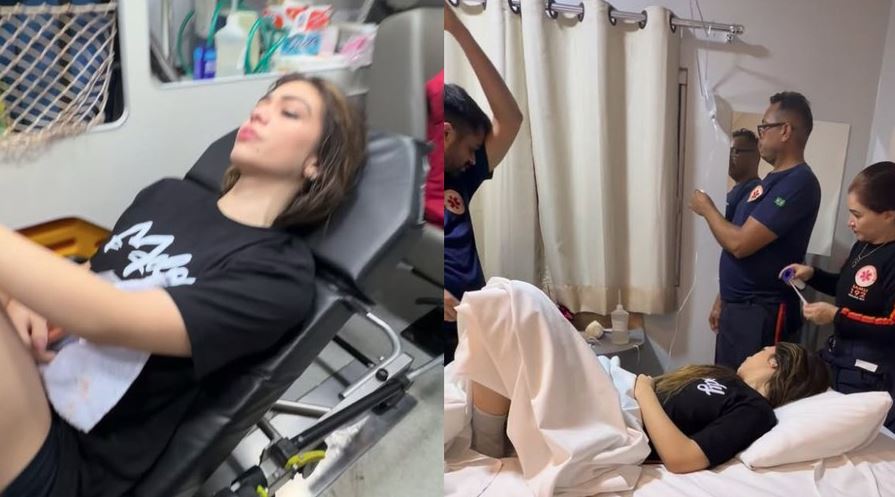 Melody deixou show em Grajaú de ambulância após passar mal durante apresentação no After Folia.