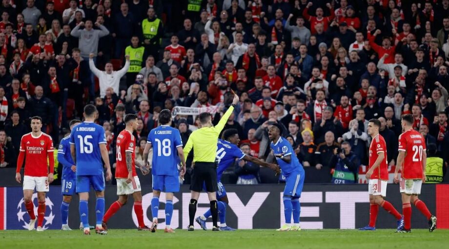 Vini Júnior critica árbitro e chama racistas de covardes após jogo em Lisboa.