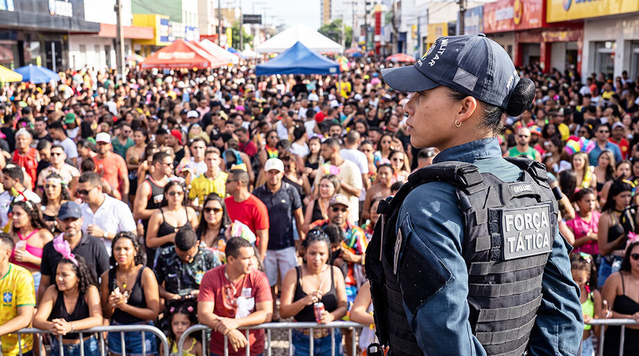 Dados da Sejusp mostram queda expressiva nos índices de criminalidade durante o Carnaval 2026 em Mato Grosso do Sul.