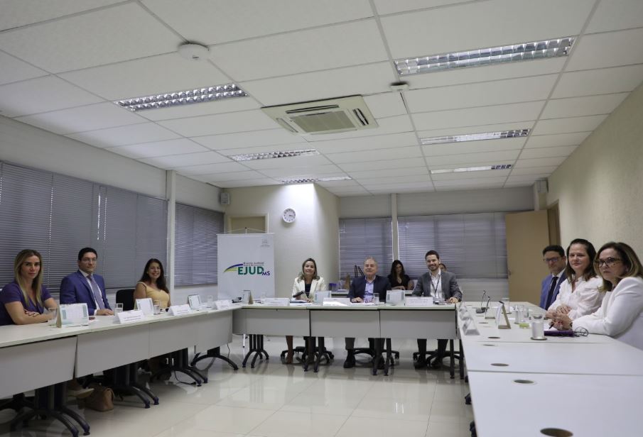 Reunião marcou início do planejamento estratégico da Ejud-MS para 2026.