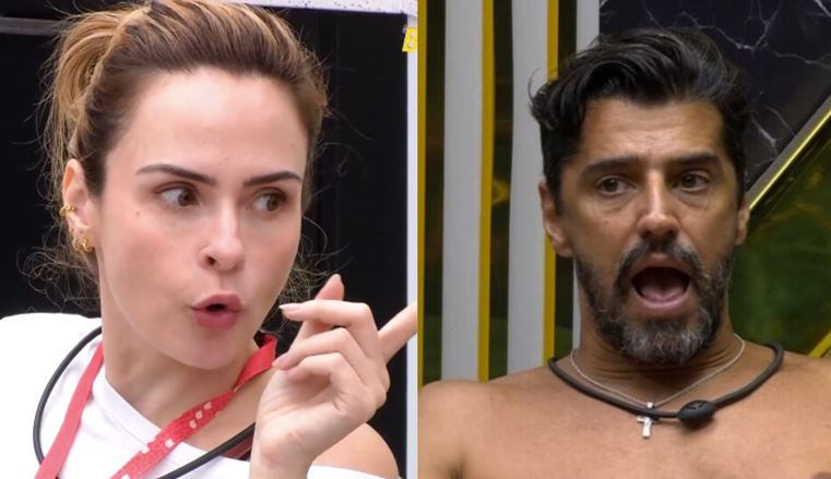 Ana Paula e Cowboy trocam acusações após expulsão de Sol no BBB 26.