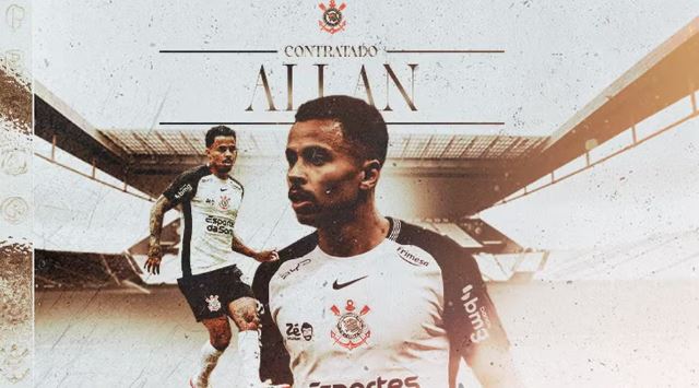 Allan assinou por empréstimo até o fim da temporada e já treinou com o elenco alvinegro.