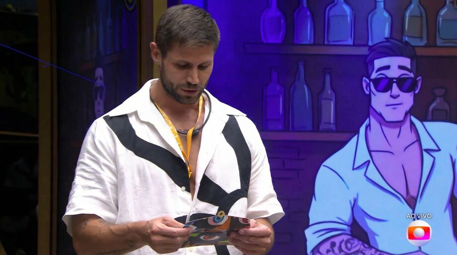 Jonas escolhe barrar Milena pela segunda vez na Festa do Líder do 'BBB 26'.