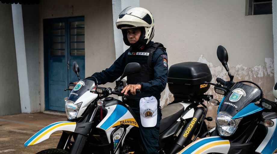 Com trânsito congestionado, Gerson Claro pede que motocicletas sejam destinadas ao 13º Batalhão para melhorar segurança em Paranaíba.
