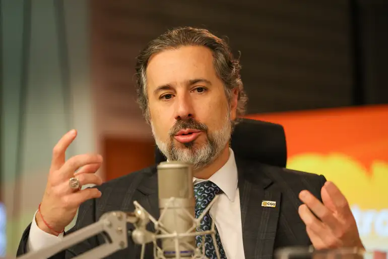 O ministro da Controladoria-Geral da União (CGU), Vinicius de Carvalho