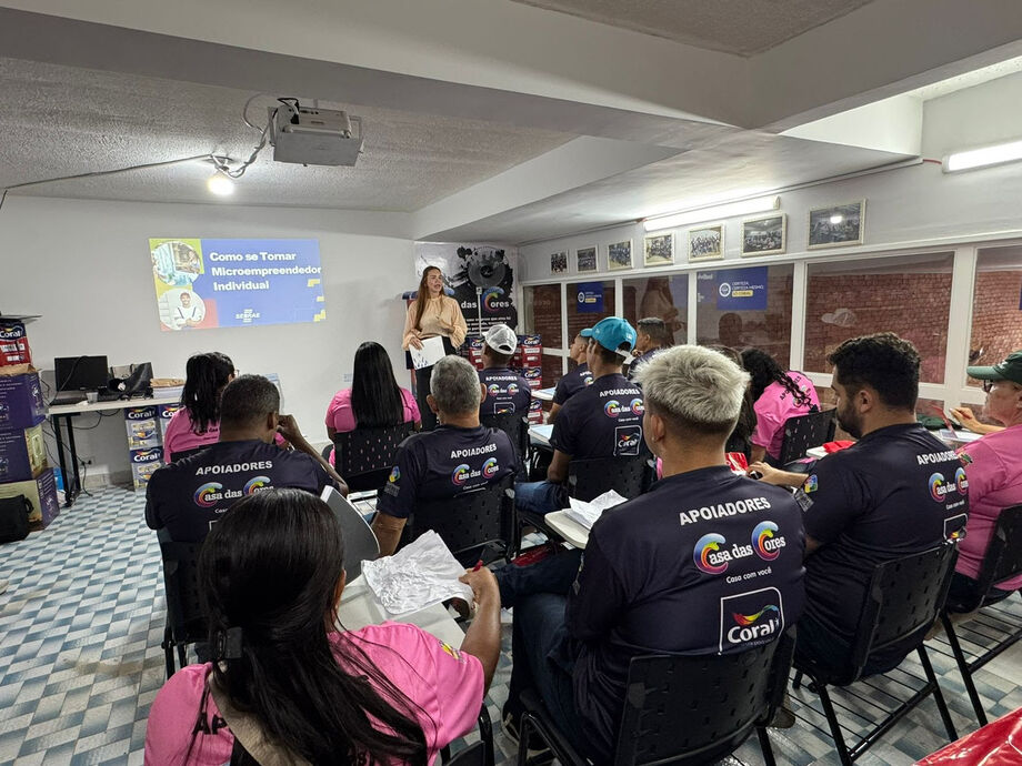 Palestra ministrada pelo Sebrae/MS teve como tema Como se tornar MEI