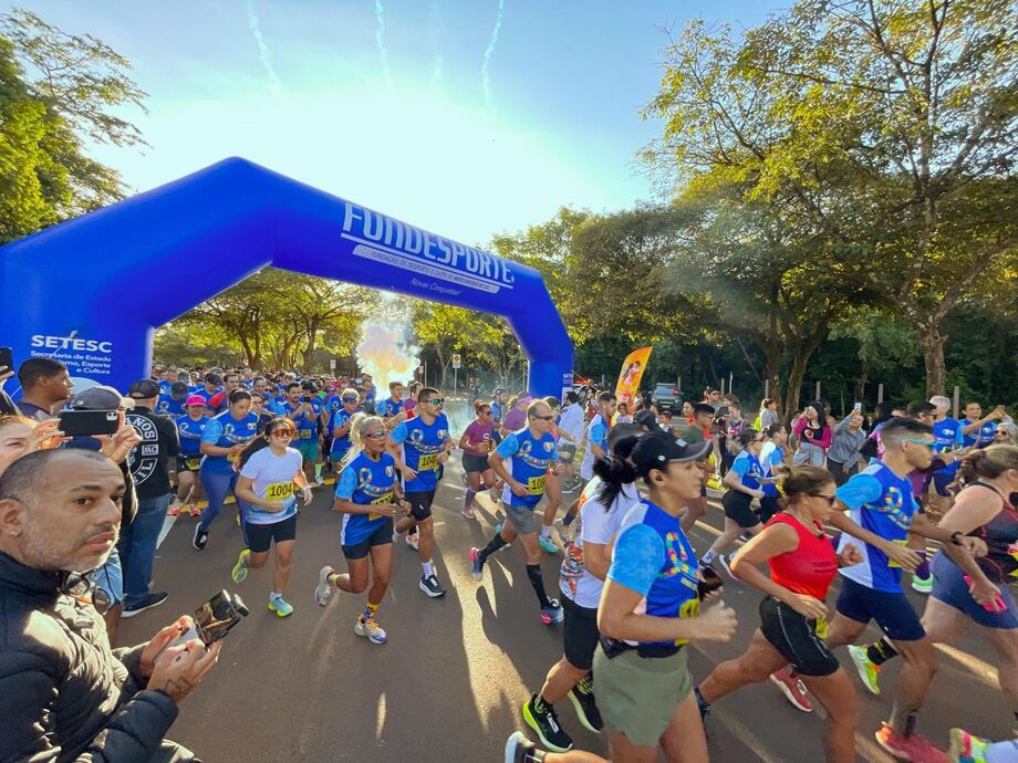 Corrida e Caminhada da AMA será realizada em 5 de abril de 2026, no Parque dos Poderes, em Campo Grande.