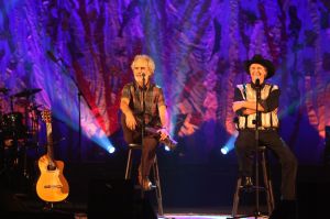 Renato Teixeira e Sérgio Reis estarão juntos no show de hoje