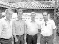 Luis Carlos Feitosa, Willian Brito, André Puccinelli e Ivan Flores Silva