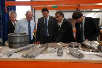 O grupo visitou as cidades portuguesas de Coimbra e Águeda, e o CTCV (Centro Tecnológico de Cerâmica