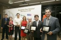 Representante da empresa vencedora do Prêmio Sesi Qualidade no Trabalho