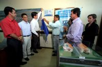 A entrega do selo de qualidade foi feita pelo presidente da empresa Águas Guariroba, Julio Moreira