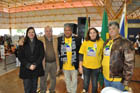 Andréia Castanheira, João Resende, Jorge, Ronilda Resende e Celso Pereira.