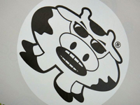 O mascote da festa VacaLôca