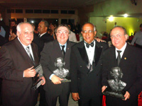 Antônio Márcio,Silvano Silva , Eustáaquio Félix e Ailton Morilhas