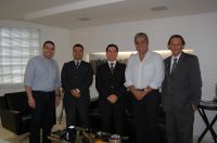 Niuton Ribeiro Chaves Junior (Conselheiro da OAB-MS), Fábio Trad (presidente OAB-MS), Ary Raghiant N