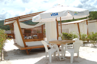 Espaço VIP no Rio Quente Resorts para quem quer relaxar e aproveitar a praia com tranquilidade e mor