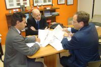 Deputado Trad recebeu em seu gabinete a visita de representantes da Câmara de Comércio Italiana de S