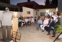 Reginaldo Alves de Araújo, pres. da entidade,  recepcionou os acadêmicos no lançamento da 12ª obra d