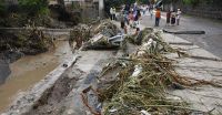 Os estragos provocados pelo Ida em El Salvador