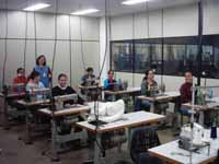 Inscrições para curso de costura industrial, as aulas visam capacitar o aluno a tornar-se um profiss