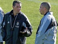Ronaldo e Luxemburgo, juntos no Real Madri