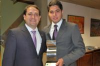 Enrico foi homenageado pelo deputado Marcio Fernandes