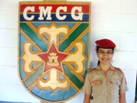 Marina Torres, aluna do 7º ano do Ensino Fundamental