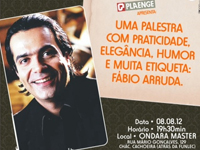 Uma palestra com praticidade, elêgancia e humor