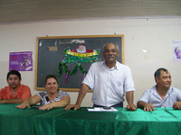 Geraldo e diretores - Fetagri