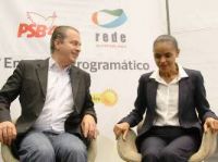 Marina e Campos, principais nomes do PSB