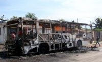 Incêndio é uma das razões do ato