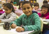 Alunos em escola pública de SP