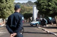 Policiais militares em ação