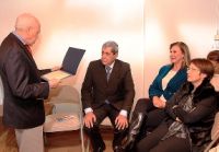 Recebeu homenagem em lançamento de livro