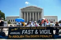Protesto contra pena de morte