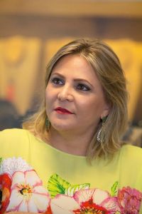 A empresária Solange Valcanaia Brum