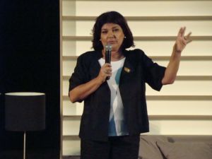 A jornalista Cristiana Lôbo, da Globo News