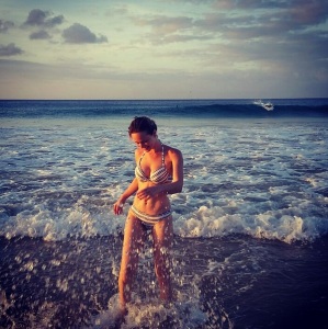 A atriz Mariana Ximenes